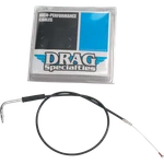 Drag Specialties Black Throttle Cable 4330344B. Fixed Price $48.22.