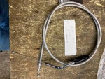 Braided Steel Throttle Cable 34" Harley Softail Dyna Sportster Touring 1988 Cv. Fixed Price $34.95.